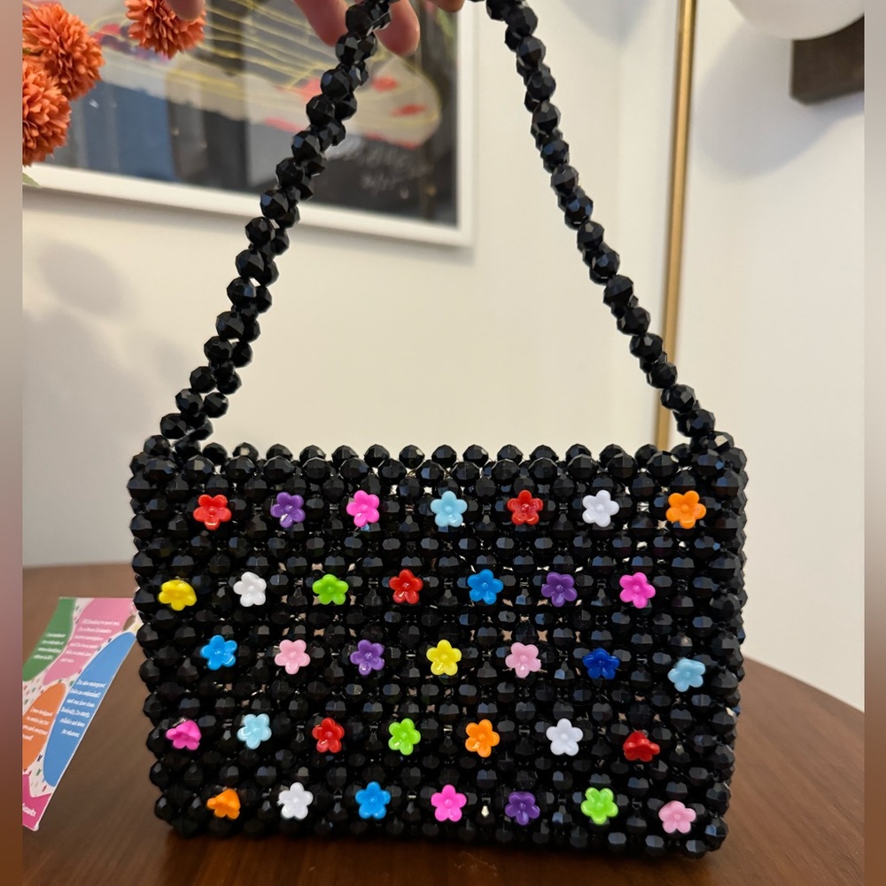 Susan Alexandra Mini Pastelita Beaded Bag - UNWORN, TAGS ON